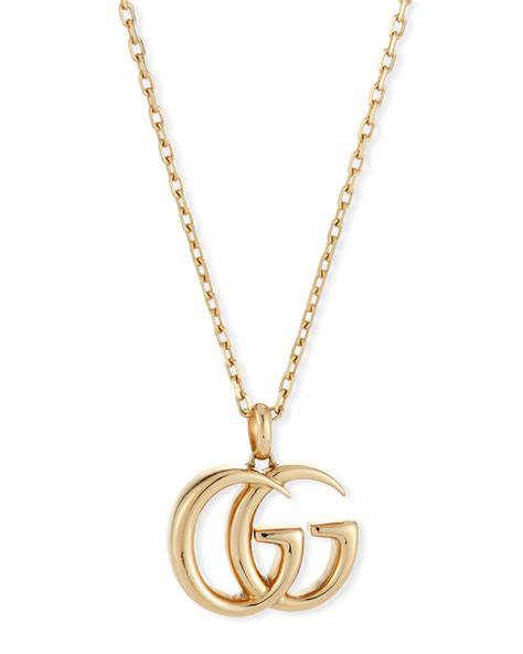 gucci charms gold|Gucci necklace women's.